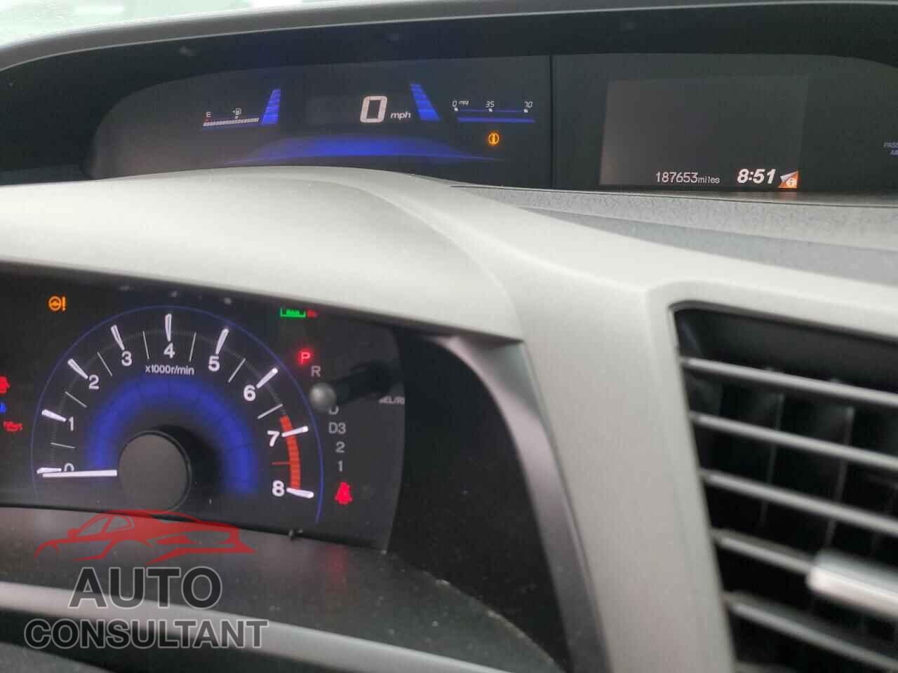 HONDA CIVIC 2012 - 19XFB2F59CE304524