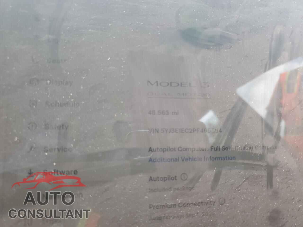 TESLA MODEL 3 2023 - 5YJ3E1EC2PF495594