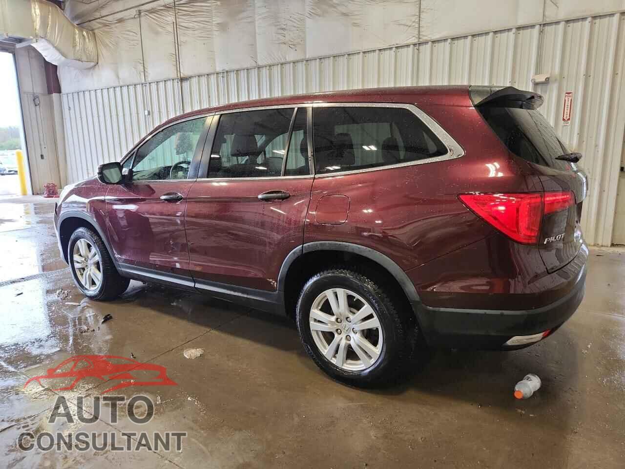 HONDA PILOT 2017 - 5FNYF6H18HB057447