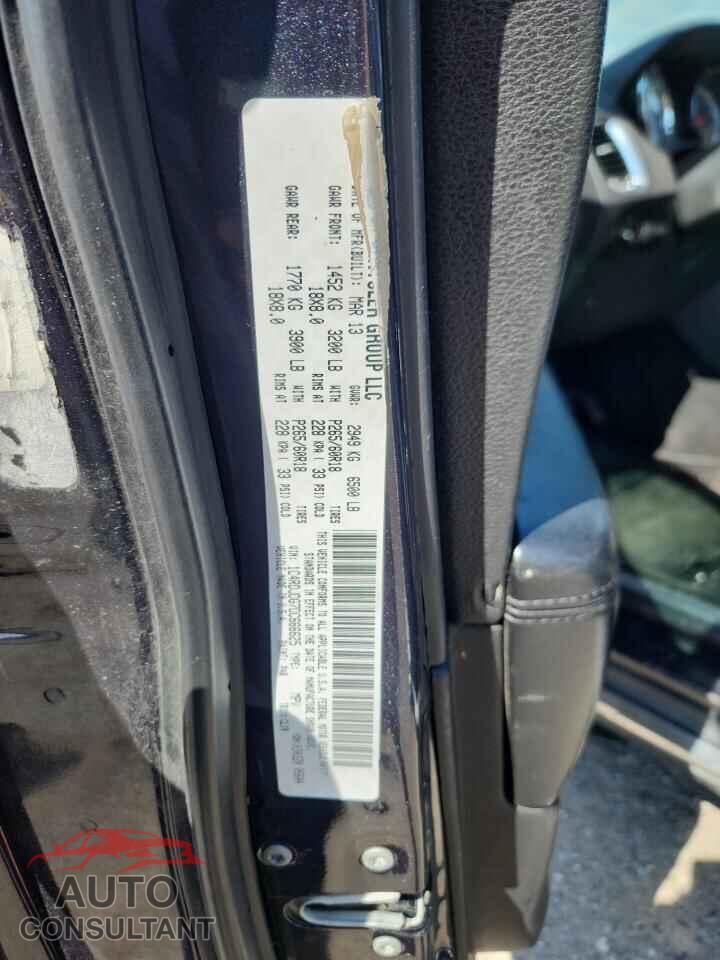 DODGE DURANGO 2013 - 1C4RDJDG7DC666625