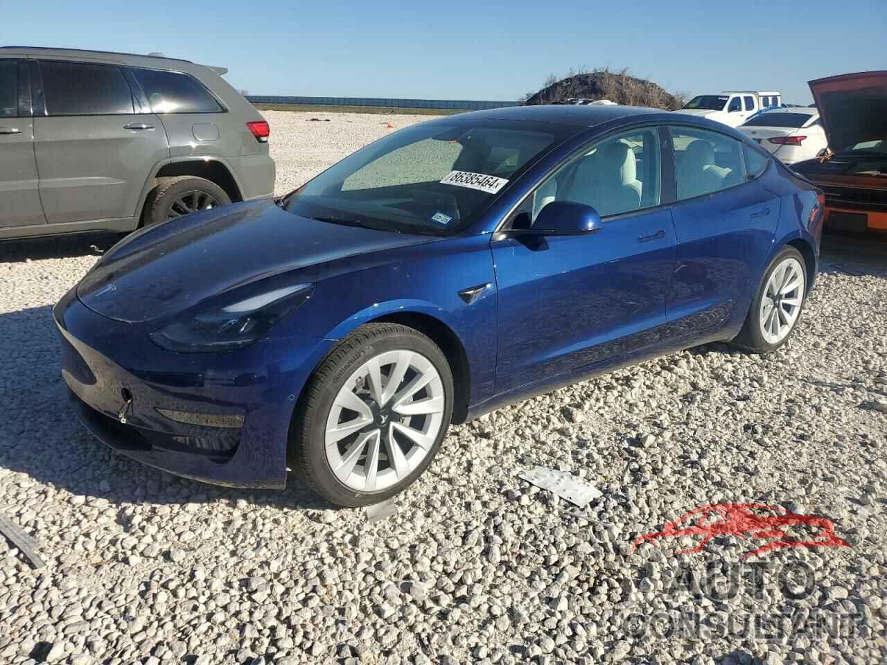 TESLA MODEL 3 2022 - 5YJ3E1EB3NF198144