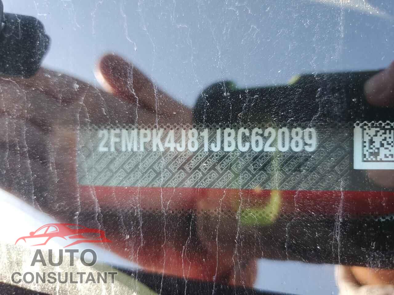 FORD EDGE 2018 - 2FMPK4J81JBC62089