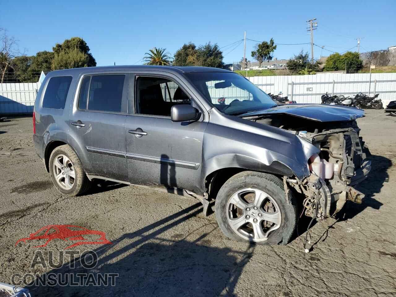 HONDA PILOT 2012 - 5FNYF3H57CB022828