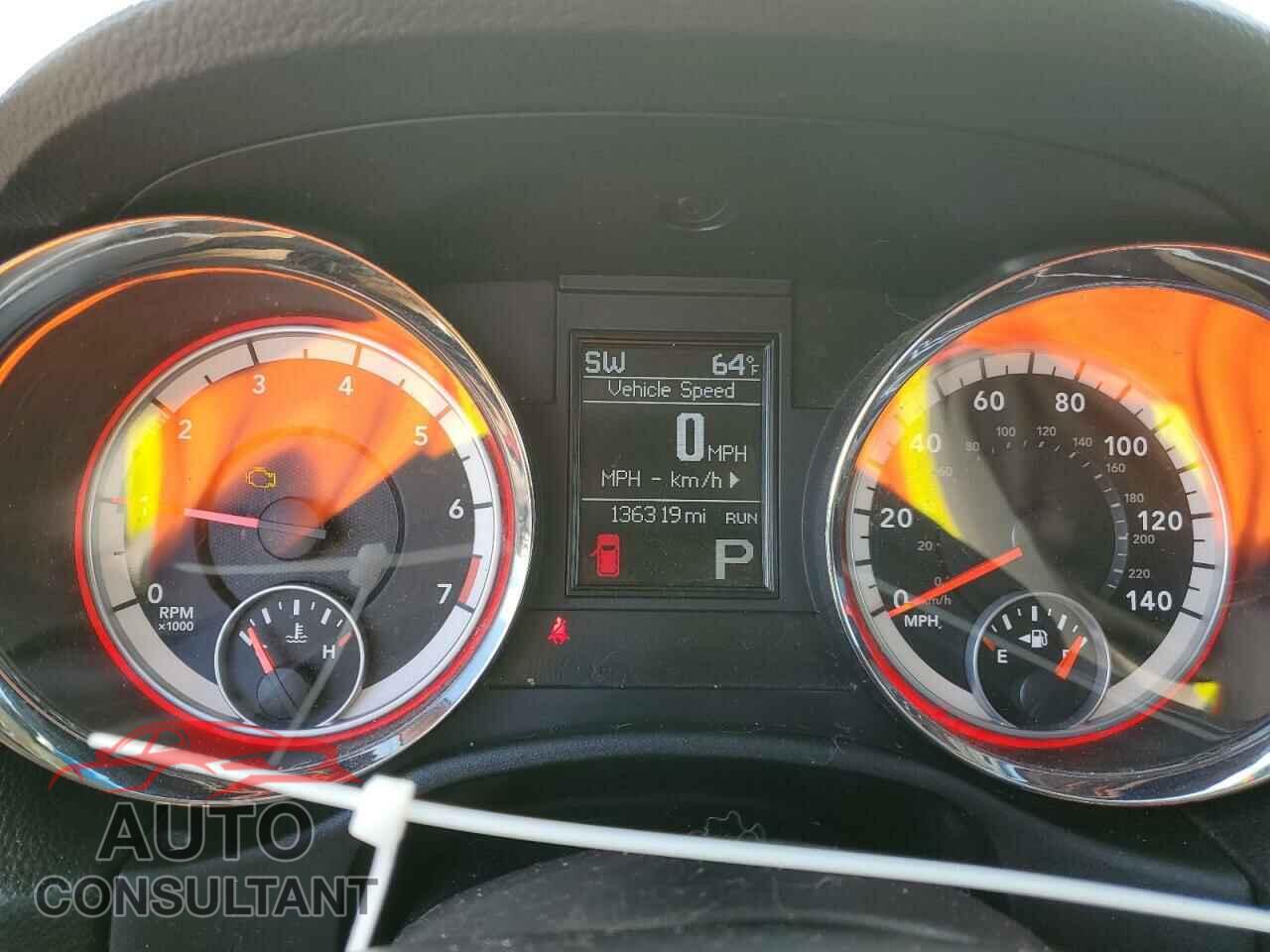 DODGE DURANGO 2013 - 1C4RDJAG3DC580104