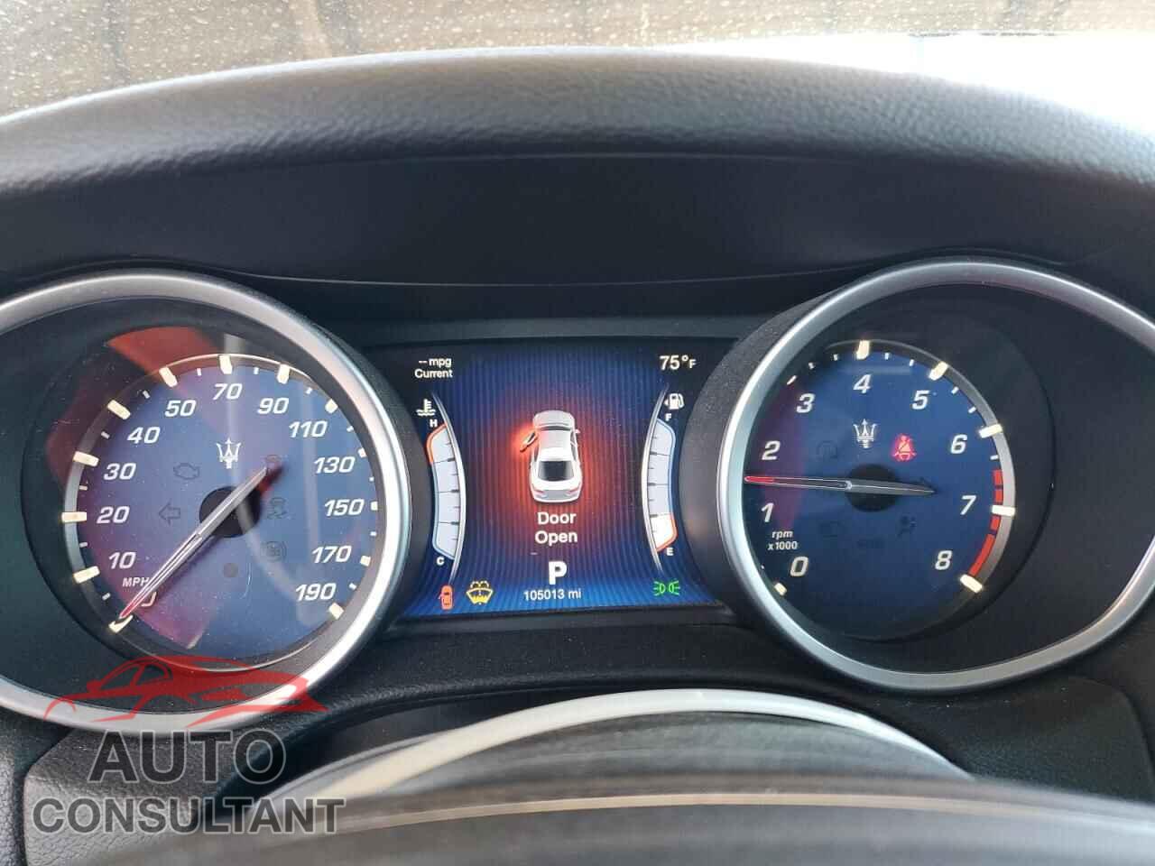 MASERATI ALL MODELS 2014 - ZAM57RTAXE1085940
