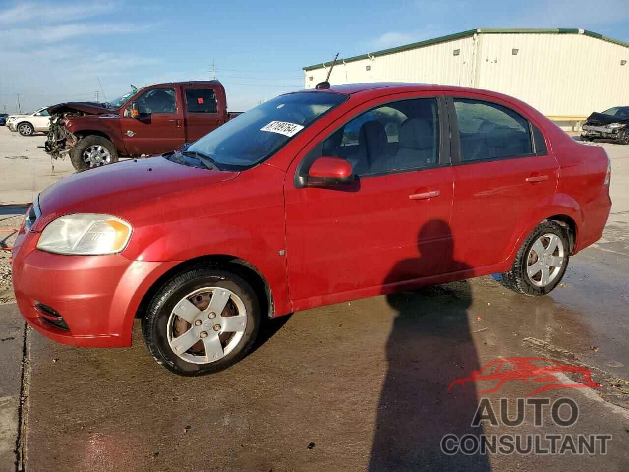CHEVROLET AVEO 2009 - KL1TD56E59B339914
