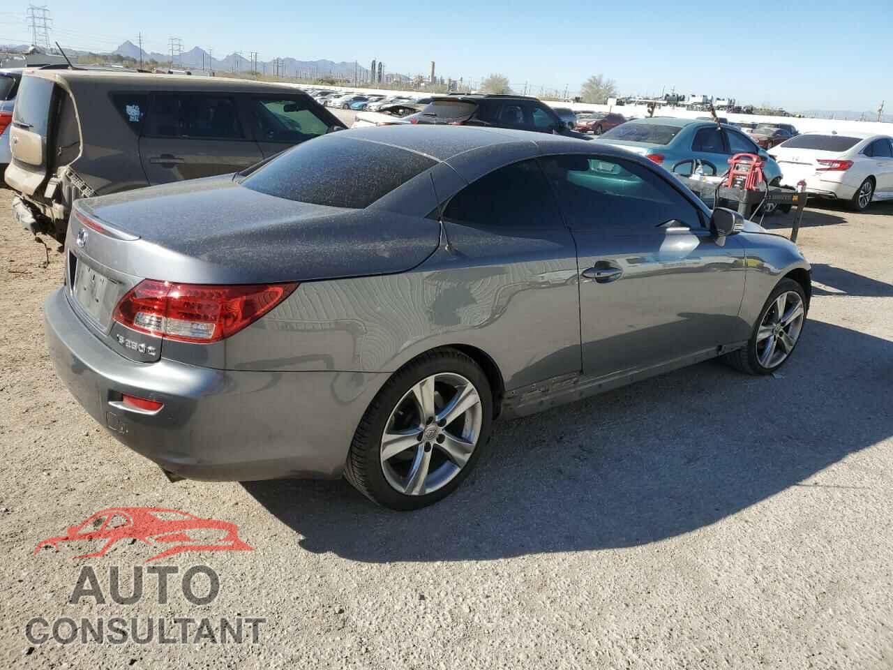 LEXUS IS 2012 - JTHFF2C20C2525035