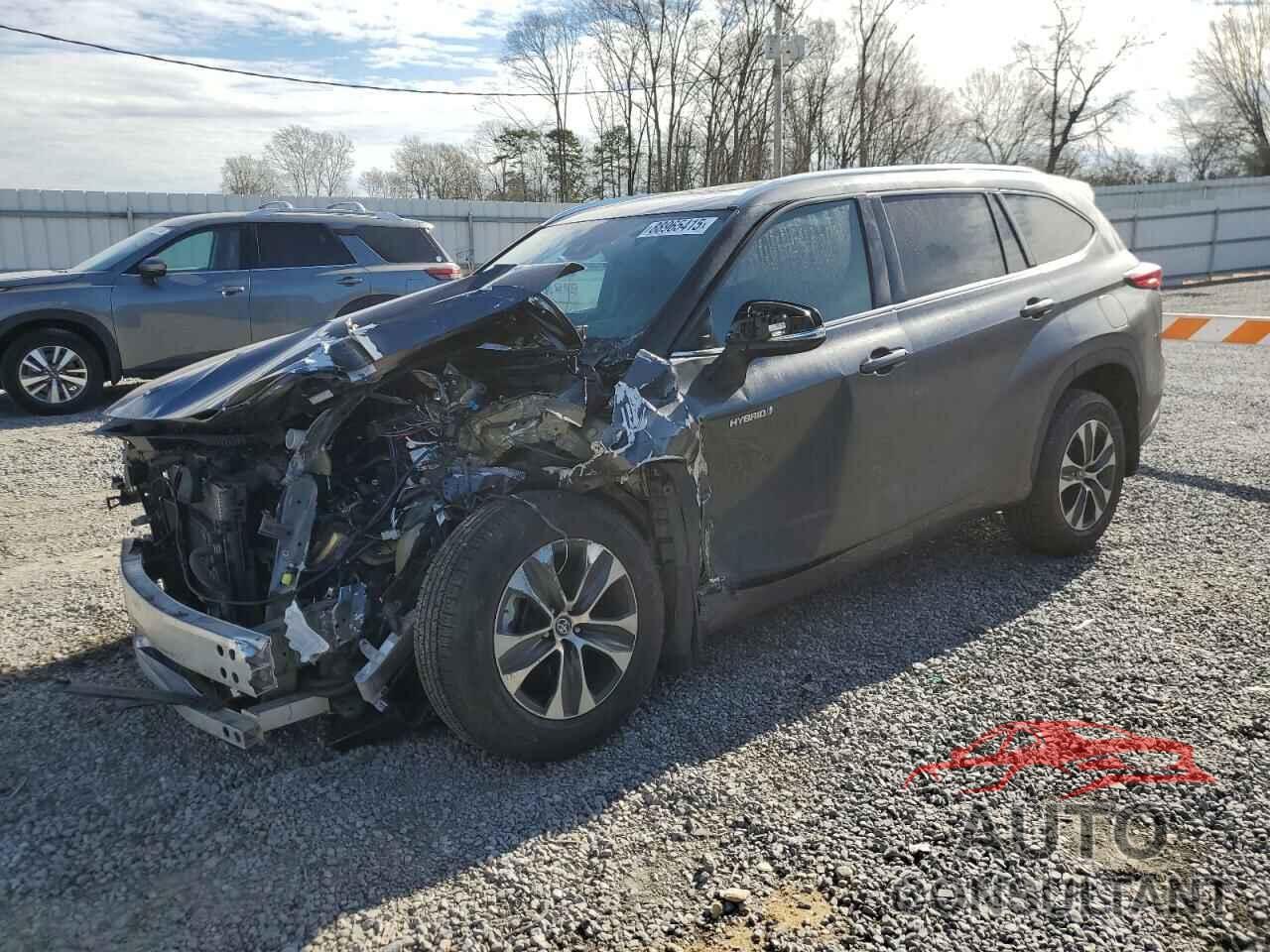 TOYOTA HIGHLANDER 2021 - 5TDGBRCH1MS514392