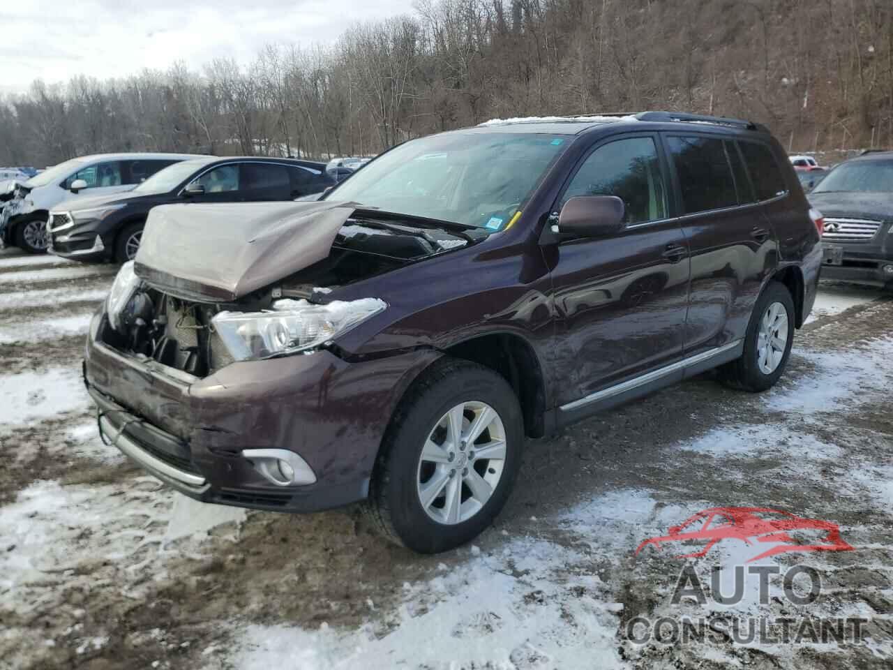 TOYOTA HIGHLANDER 2011 - 5TDBK3EH8BS070087