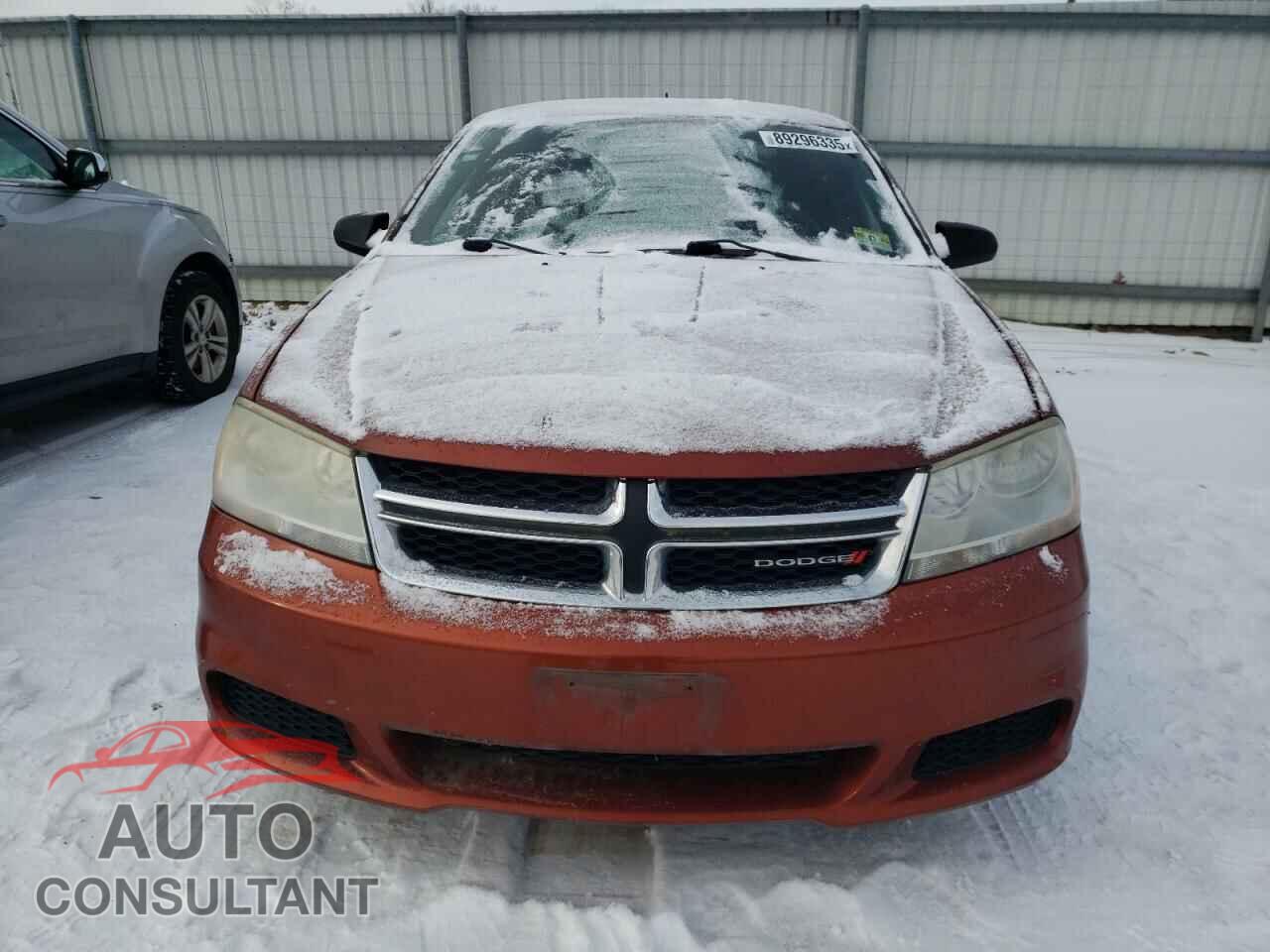 DODGE AVENGER 2012 - 1C3CDZAB4CN238449