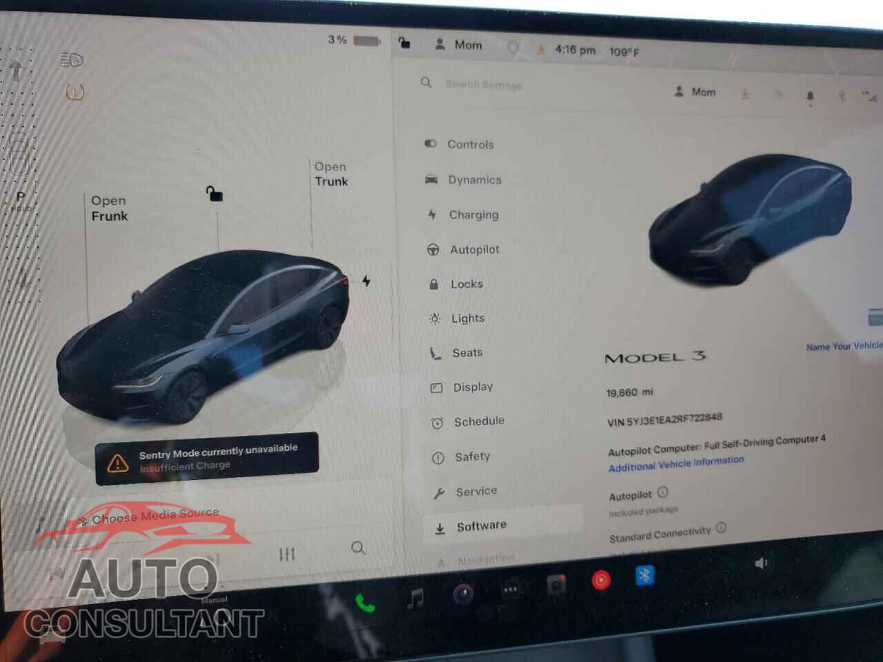 TESLA MODEL 3 2024 - 5YJ3E1EA2RF722848