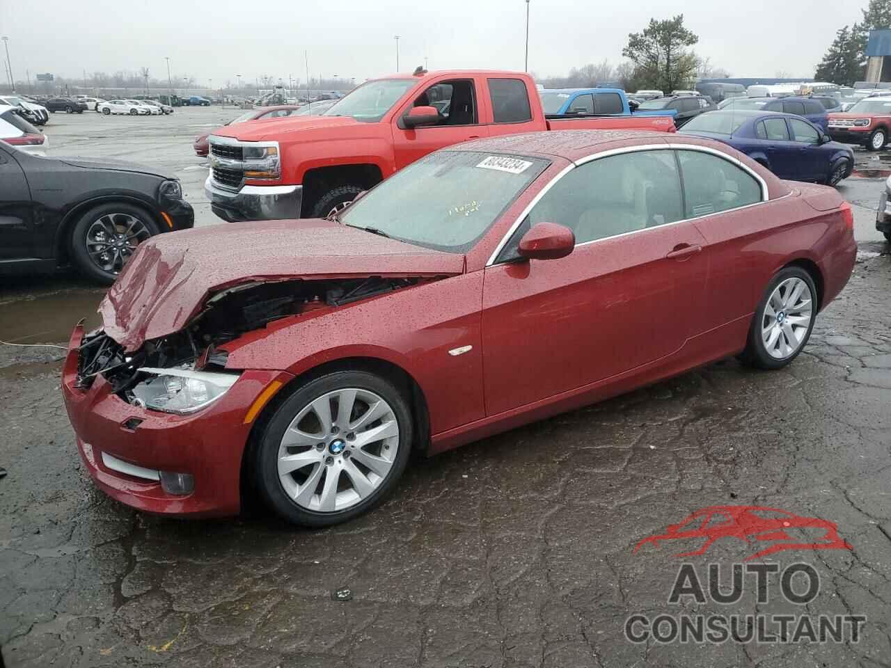 BMW 3 SERIES 2013 - WBADW3C51DJ525848