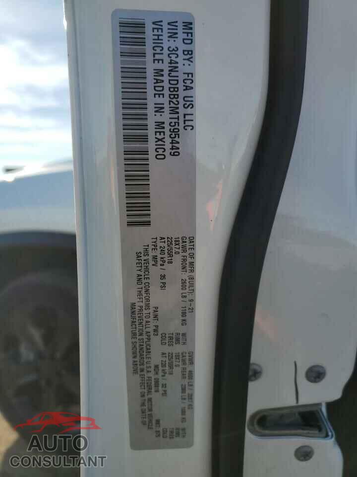 JEEP COMPASS 2021 - 3C4NJDBB2MT595449