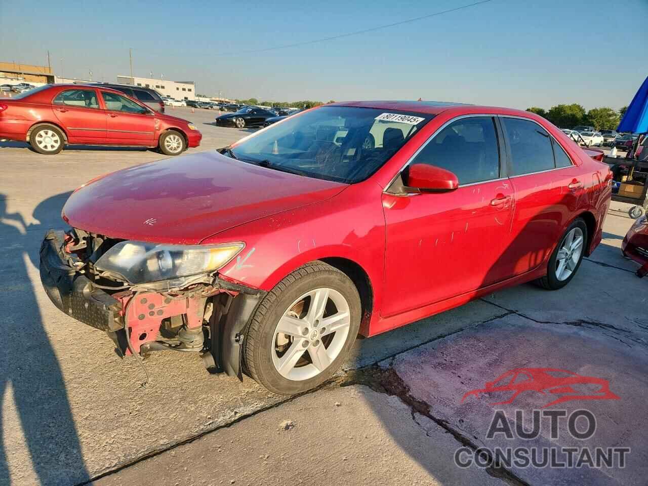 TOYOTA CAMRY 2012 - 4T1BF1FK7CU559088