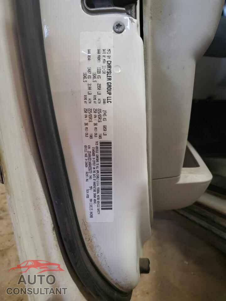 DODGE CARAVAN 2010 - 2D4RN3D1XAR455672