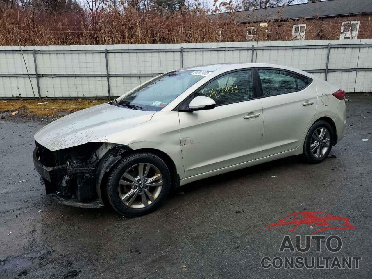 HYUNDAI ELANTRA 2017 - KMHD84LF5HU423786