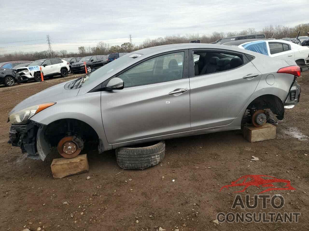 HYUNDAI ELANTRA 2012 - KMHDH4AE4CU491290