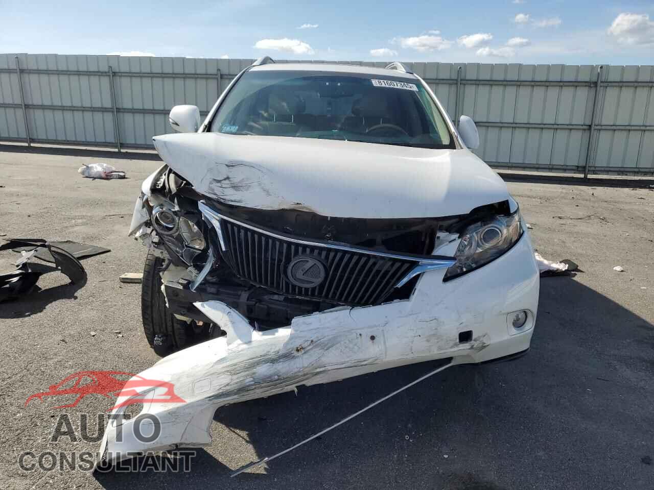 LEXUS RX350 2011 - 2T2BK1BA7BC084417