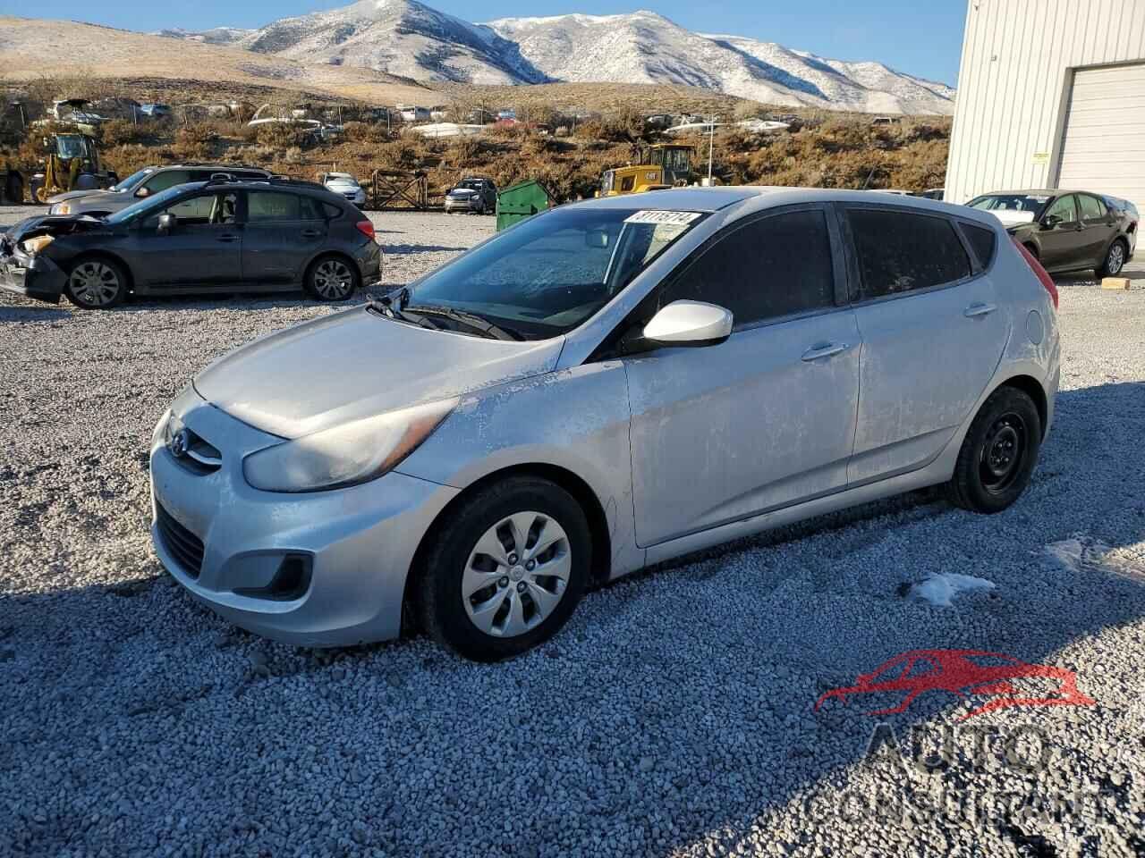 HYUNDAI ACCENT 2016 - KMHCT5AE4GU280323