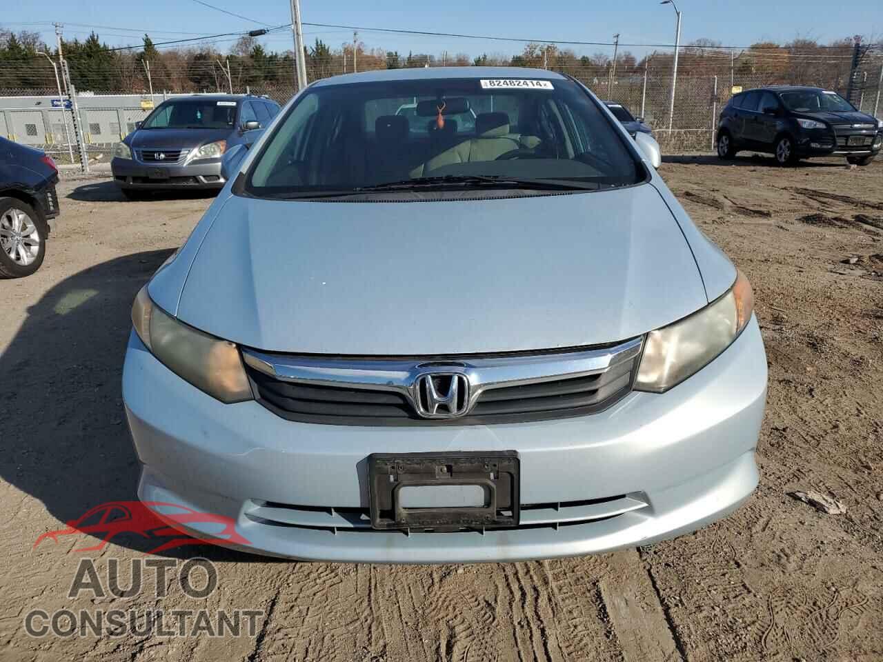 HONDA CIVIC 2012 - 2HGFB2F57CH501620