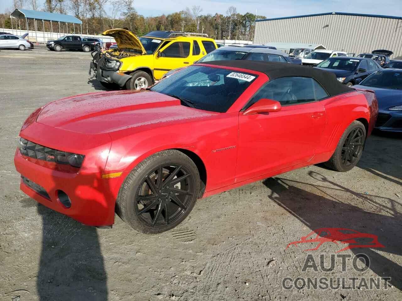 CHEVROLET CAMARO 2012 - 2G1FB3D33C9100624