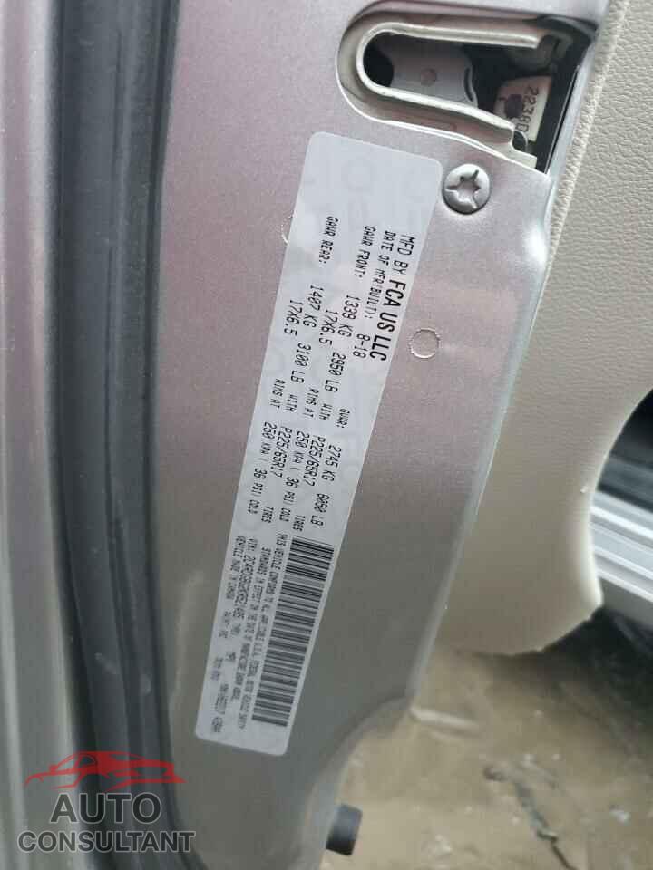 DODGE CARAVAN 2019 - 2C4RDGBG2KR521485