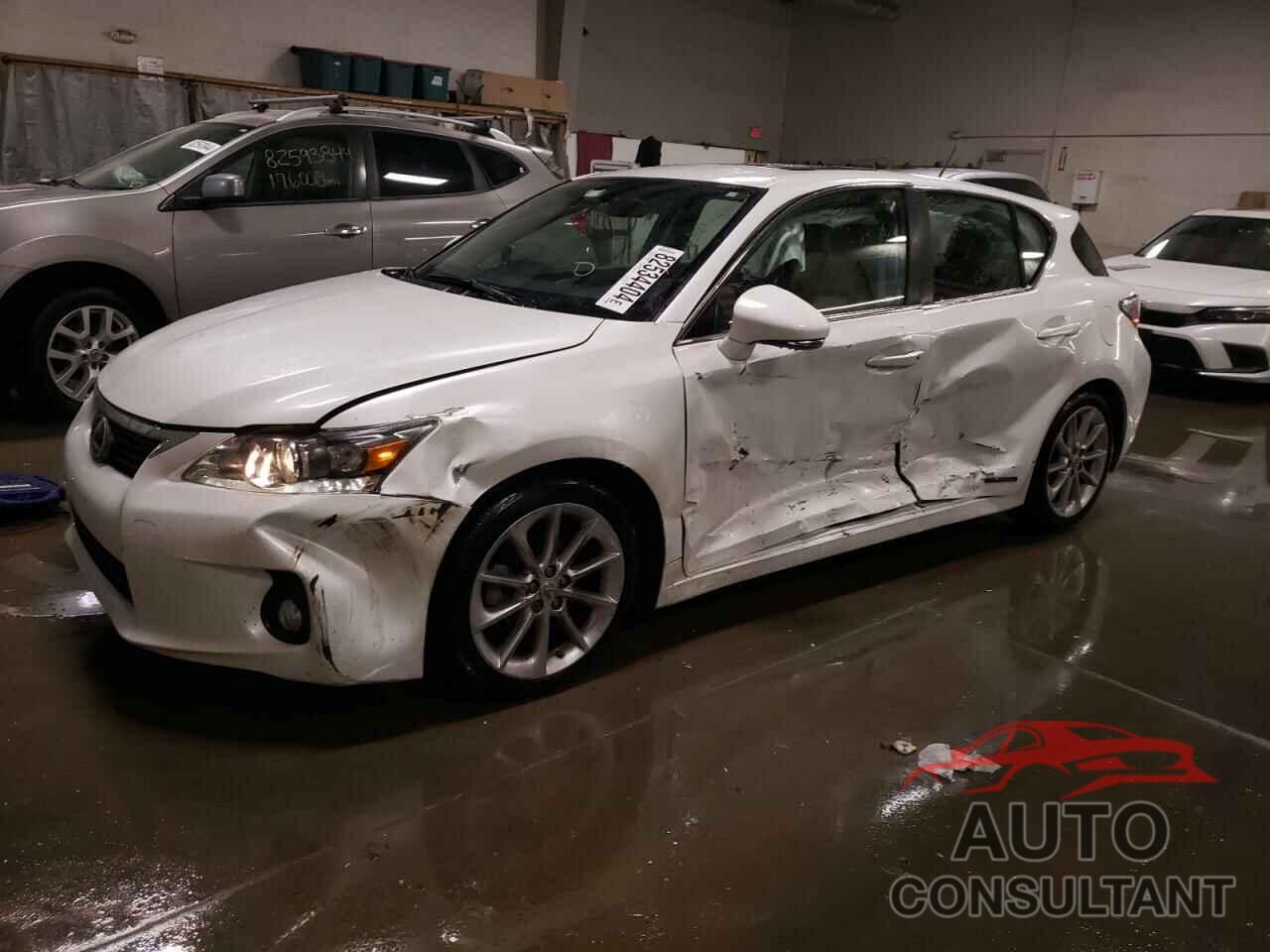 LEXUS CT 200 2012 - JTHKD5BH4C2104107