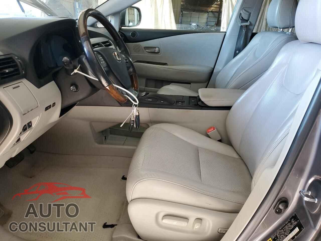 LEXUS RX350 2012 - 2T2BK1BA3CC125028