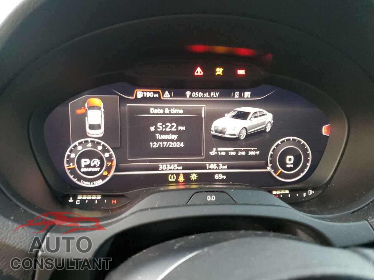AUDI A3 2017 - WAUJ8GFF4H1076485