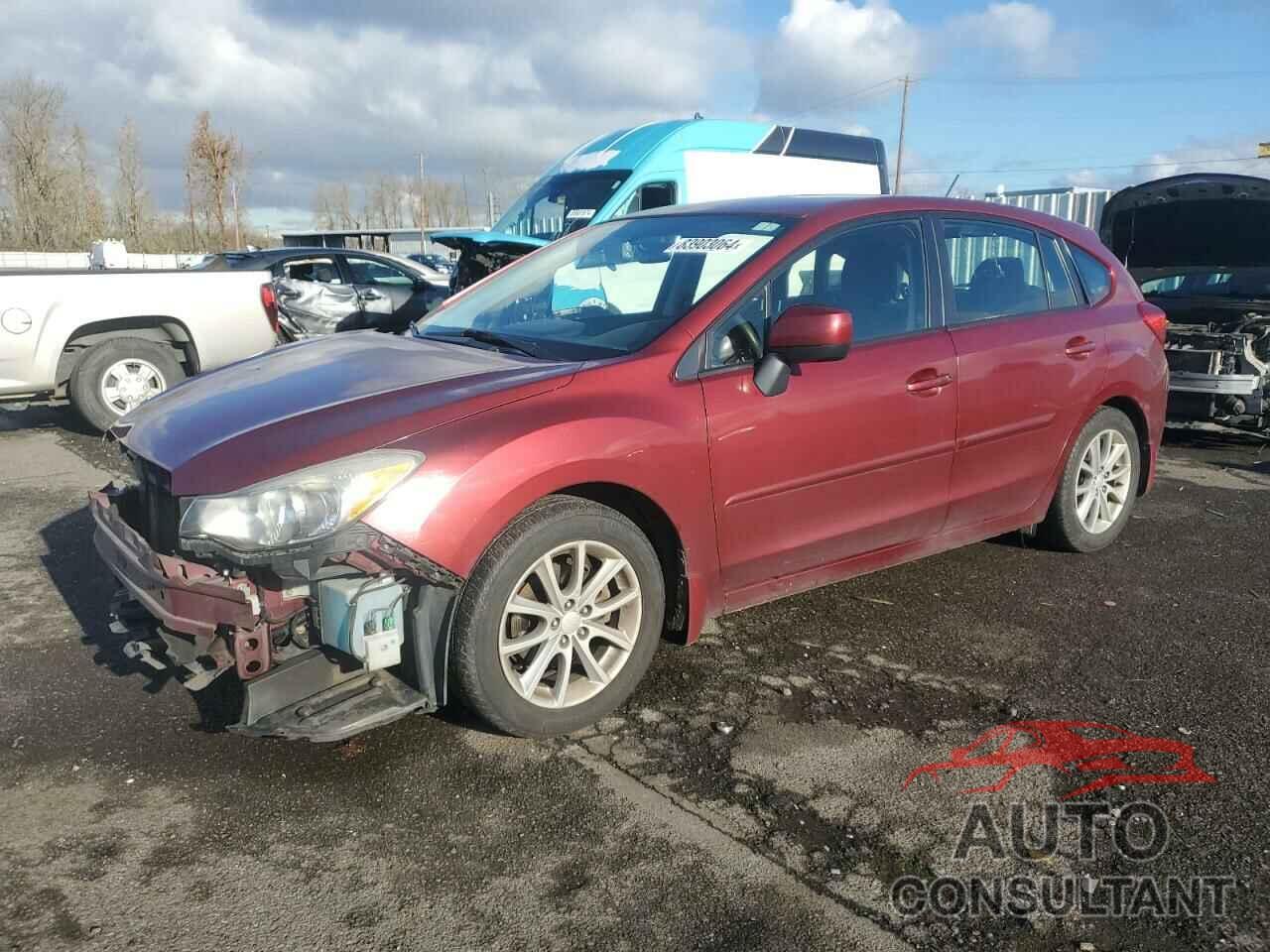 SUBARU IMPREZA 2012 - JF1GPAC64CH242107