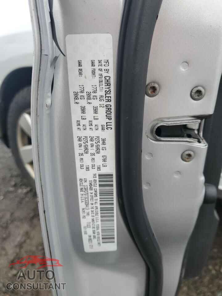 DODGE RAM 1500 2012 - 1C6RD7GT3CS326413