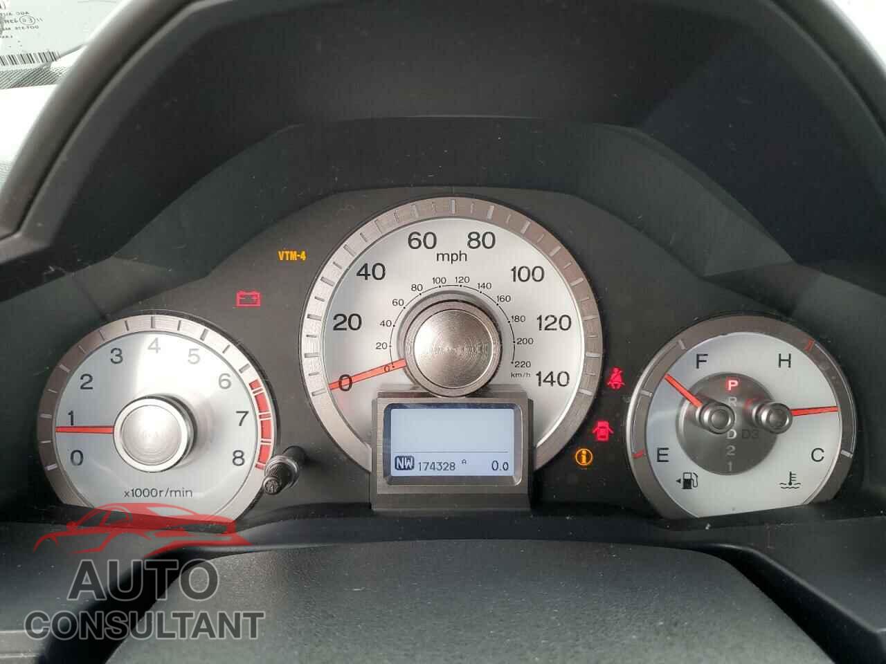 HONDA PILOT 2010 - 5FNYF4H95AB010103