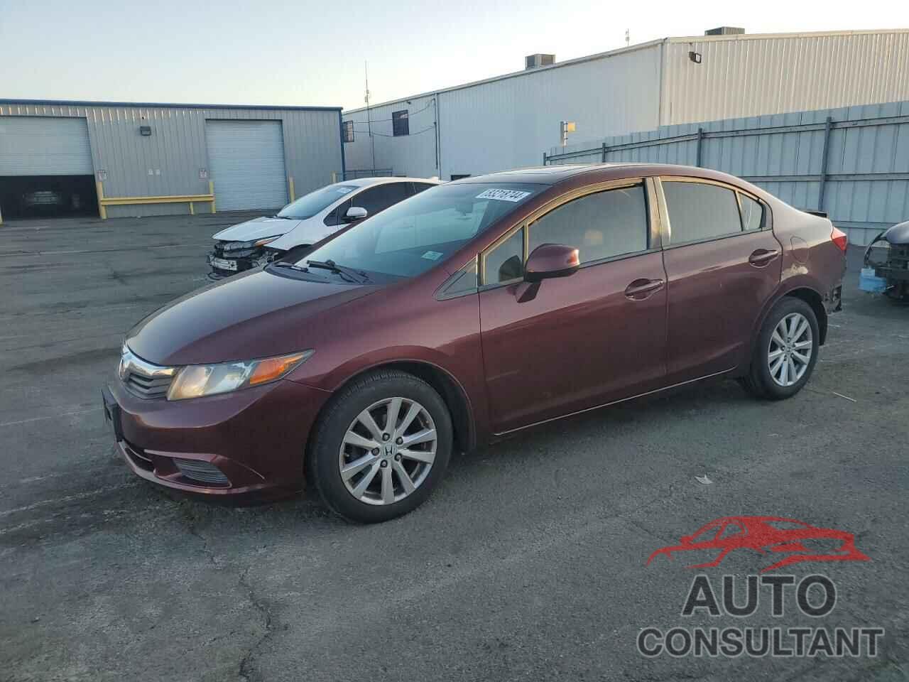 HONDA CIVIC 2012 - 19XFB2F88CE317470