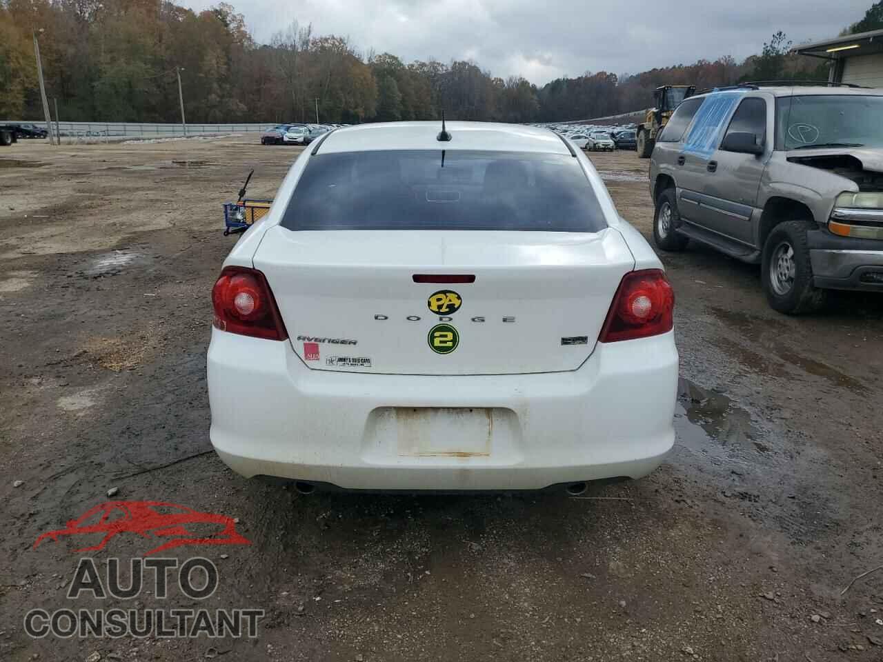 DODGE AVENGER 2013 - 1C3CDZCG8DN709111
