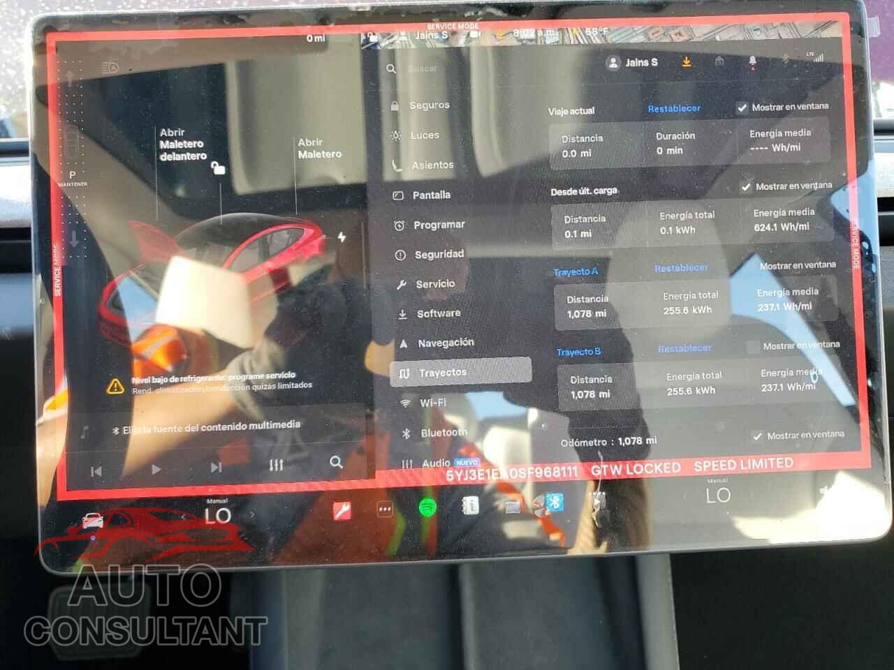 TESLA MODEL 3 2025 - 5YJ3E1EA0SF968111