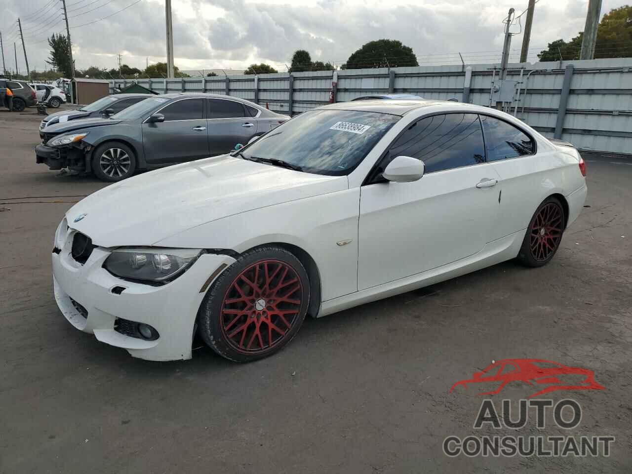 BMW 3 SERIES 2011 - WBAKE3C5XBE441544