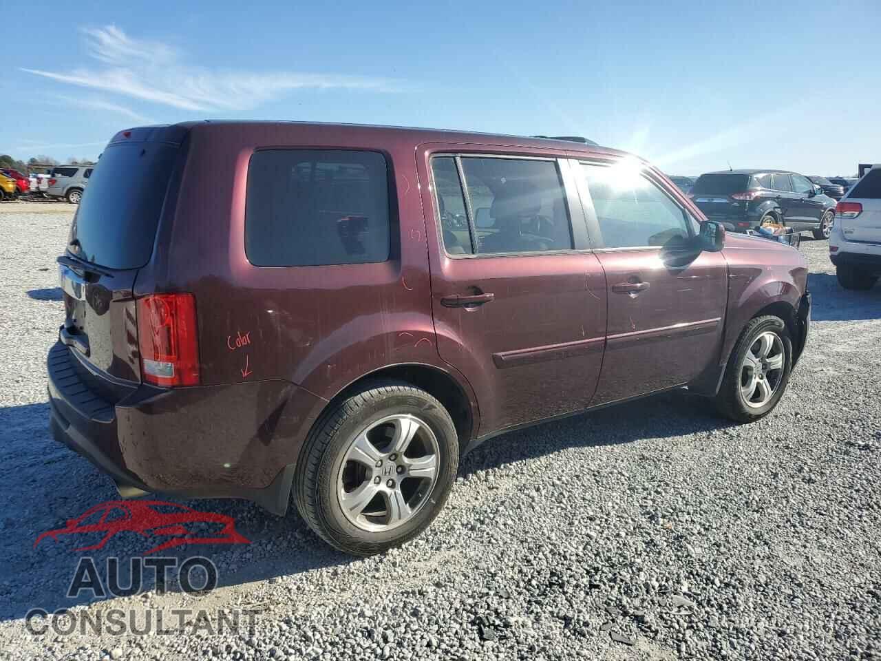 HONDA PILOT 2014 - 5FNYF3H5XEB021532