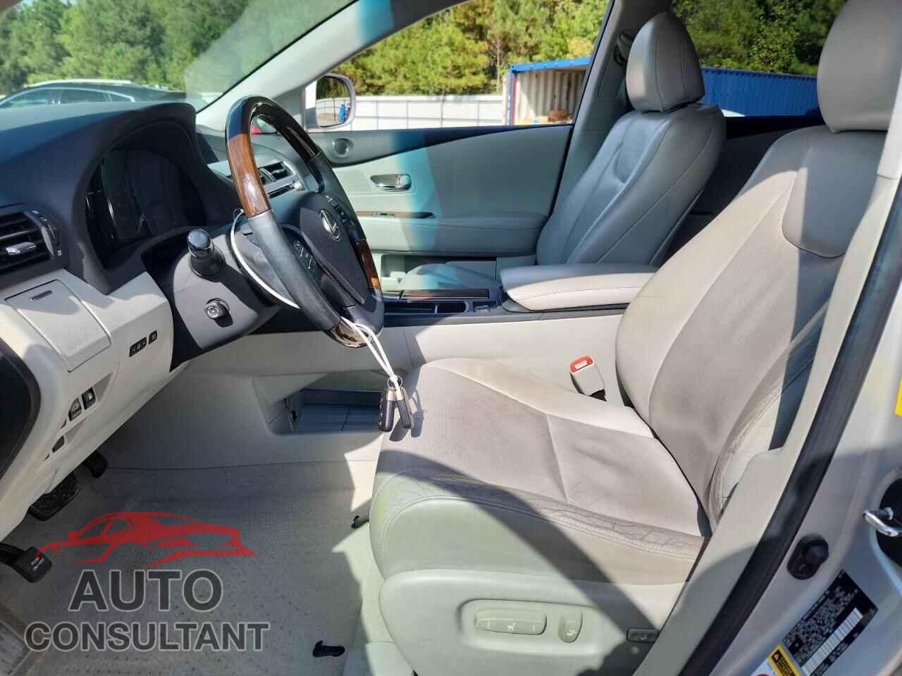 LEXUS RX350 2011 - 2T2ZK1BA9BC044189