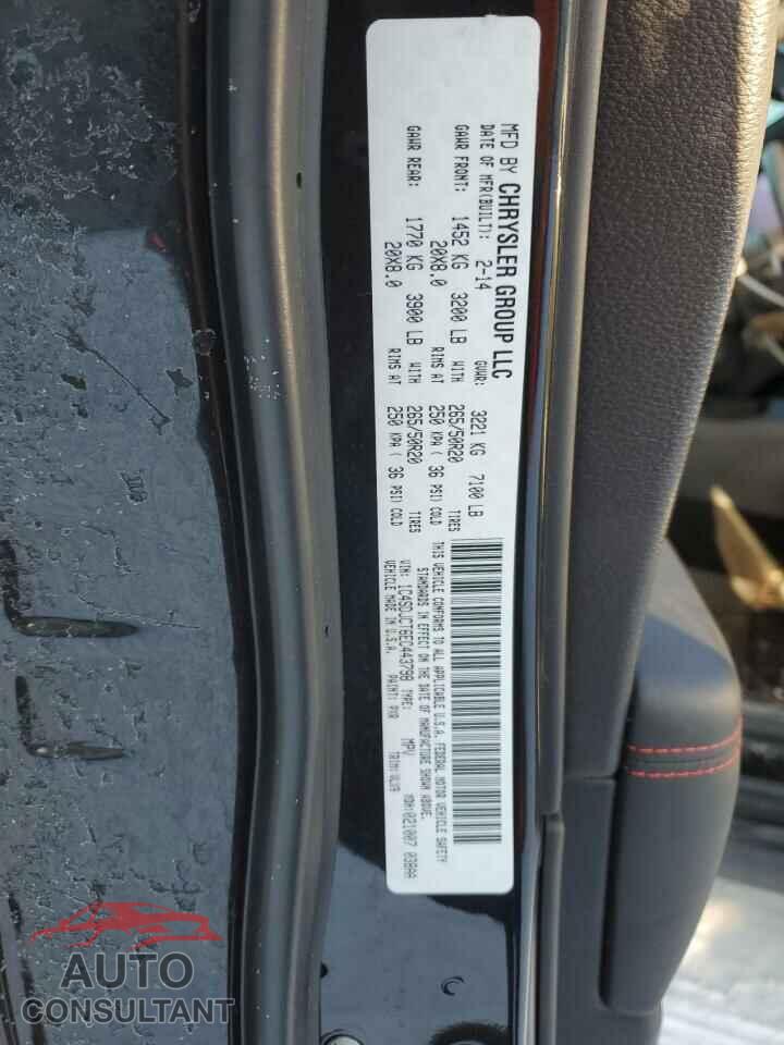 DODGE DURANGO 2014 - 1C4SDJCT6EC443798