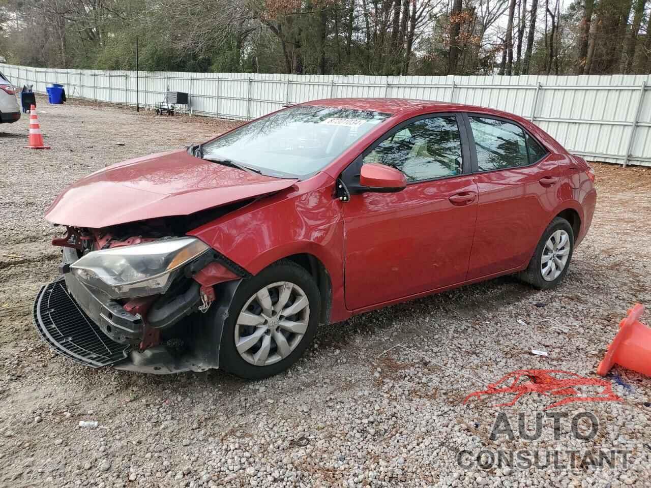 TOYOTA COROLLA 2016 - 2T1BURHE7GC670288