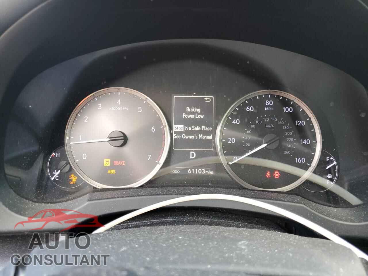 LEXUS IS 2019 - JTHBA1D24K5091043
