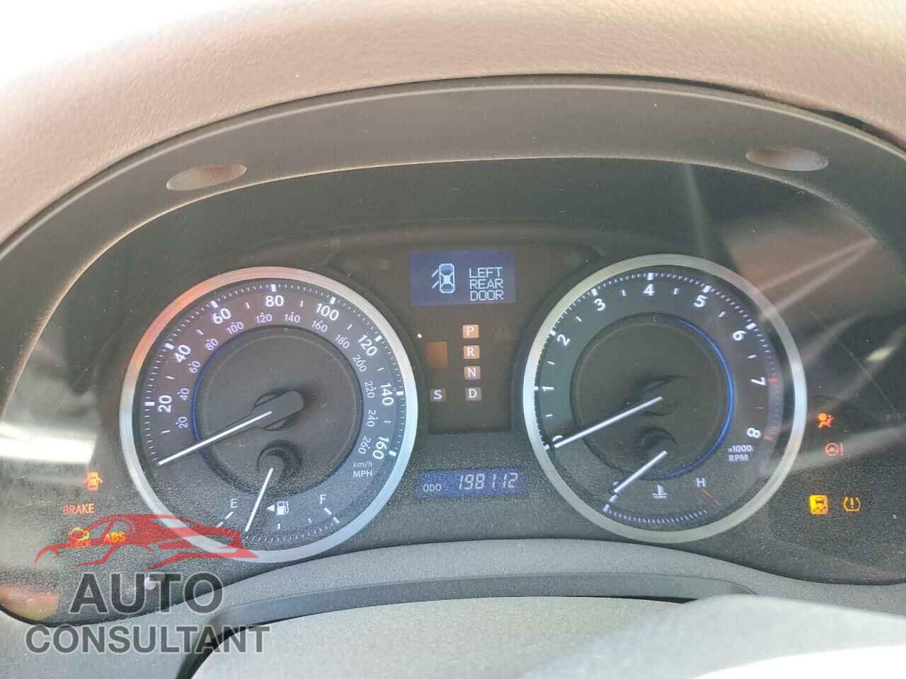 LEXUS IS 2011 - JTHBF5C29B5154972
