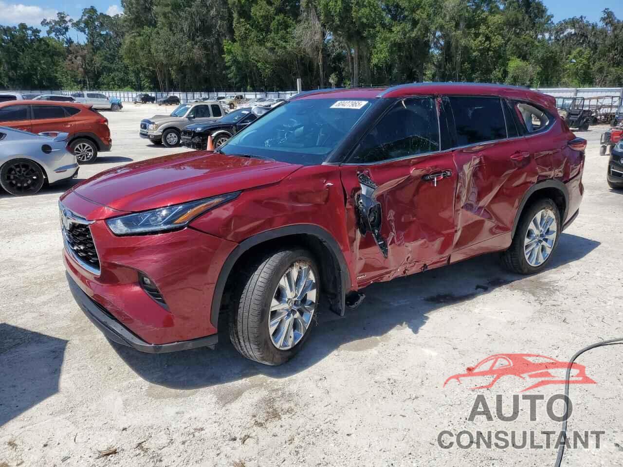 TOYOTA HIGHLANDER 2022 - 5TDXBRCH8NS541686