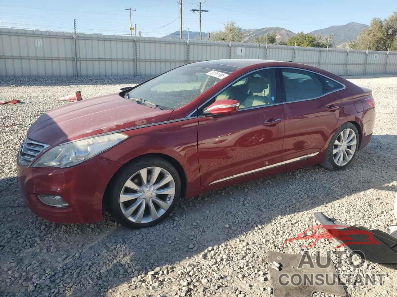 HYUNDAI AZERA 2012 - KMHFH4JG7CA180691