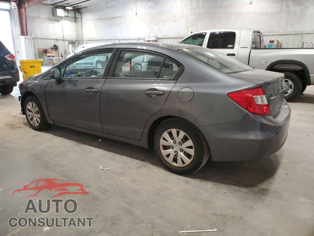 HONDA CIVIC 2012 - 19XFB2F58CE009897