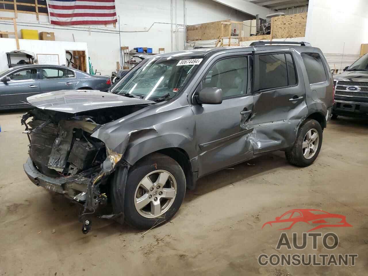 HONDA PILOT 2011 - 5FNYF4H53BB093481