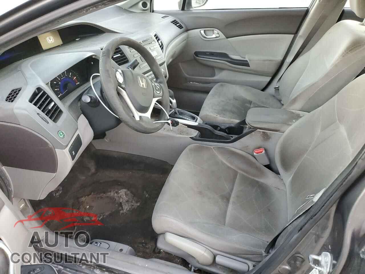 HONDA CIVIC 2012 - 19XFB2F86CE027695
