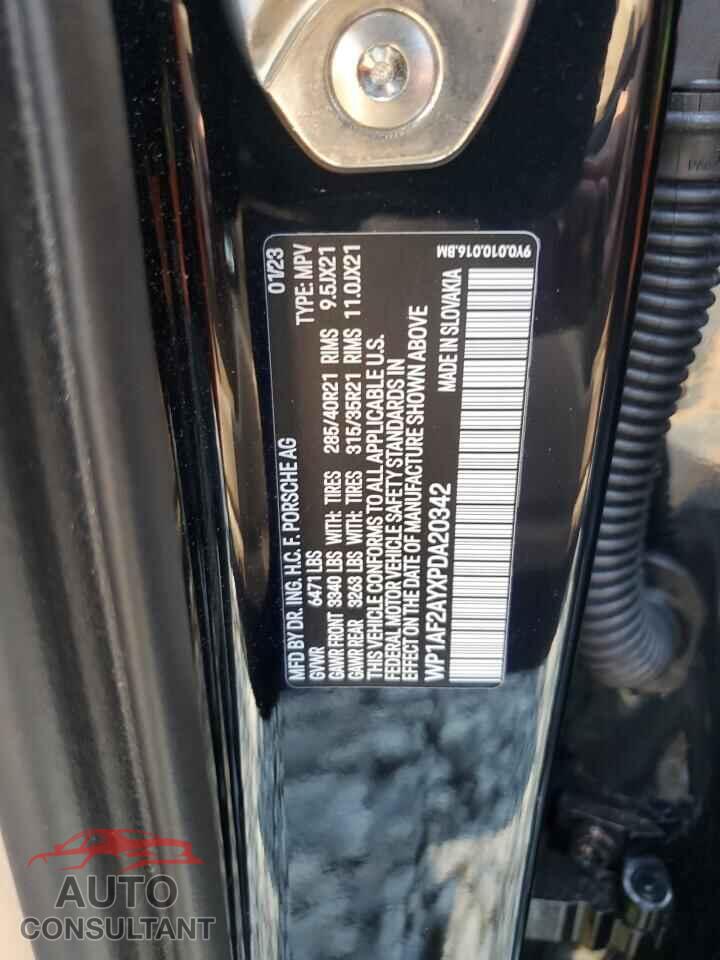 PORSCHE CAYENNE 2023 - WP1AF2AYXPDA20342