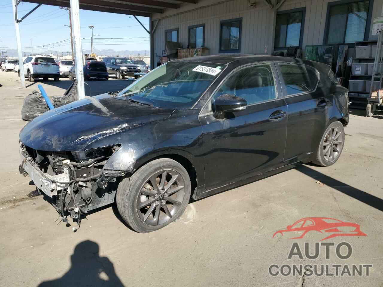 LEXUS CT 200 2012 - JTHKD5BH1C2090232