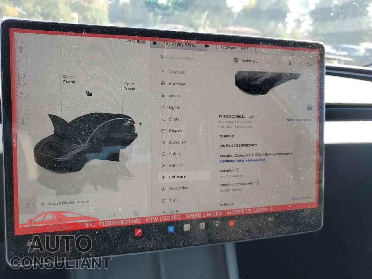 TESLA MODEL 3 2024 - 5YJ3E1EB1RF821492